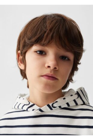 سویشرت سفید پسرانه مانگو 67014463