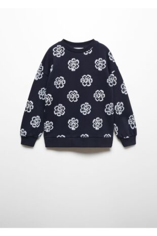 سویشرت لاجورد دخترانه مانگو 67030662