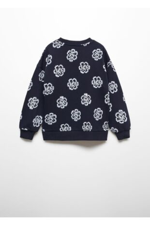 سویشرت لاجورد دخترانه مانگو 67030662