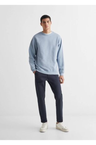 سویشرت آبی مردانه مانگو 67052913