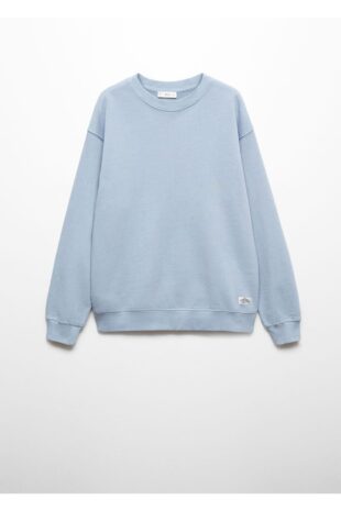 سویشرت آبی مردانه مانگو 67052913