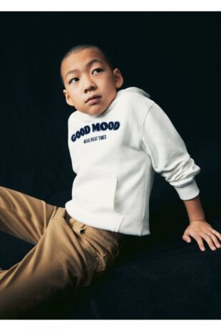 سویشرت سفید پسرانه مانگو 67093262