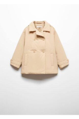 کت قهوه ای دخترانه مانگو 67043686