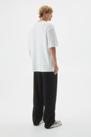 شلوار سیاه فاق نرمال مردانه پول اند بیر | 7677509