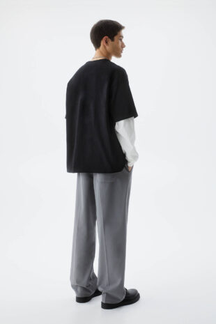 شلوار خاکستری فاق نرمال مردانه پول اند بیر | TYCFA9LRTN170109556295494