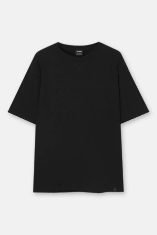 تی شرت سیاه آستین کوتاه مردانه پول اند بیر | 3241510