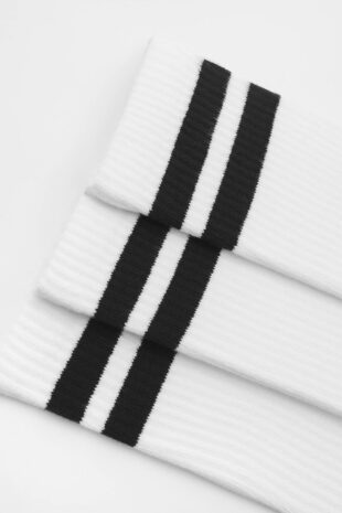 جوراب سفید مردانه پول اند بیر | 7892533