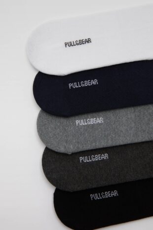 جوراب رنگارنگ مردانه پول اند بیر | 4893539