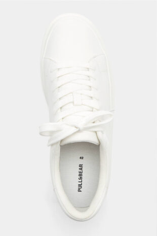 اسنیکر سفید مردانه پول اند بیر | 12204340