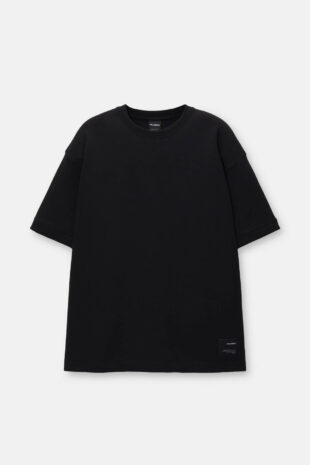 تی شرت سیاه آستین کوتاه مردانه پول اند بیر | 3590501