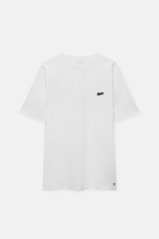 تی شرت سفید آستین کوتاه مردانه پول اند بیر | 7241545