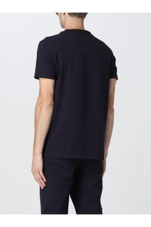 تی شرت لاجورد مردانه تامی هیلفیگر | MW0MW22900DW5