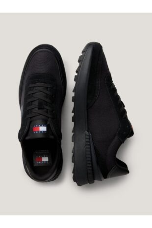 کفش دویدن سیاه مردانه تامی هیلفیگر | EM0EM01265BDS