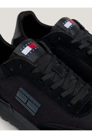 کفش دویدن سیاه مردانه تامی هیلفیگر | EM0EM01265BDS