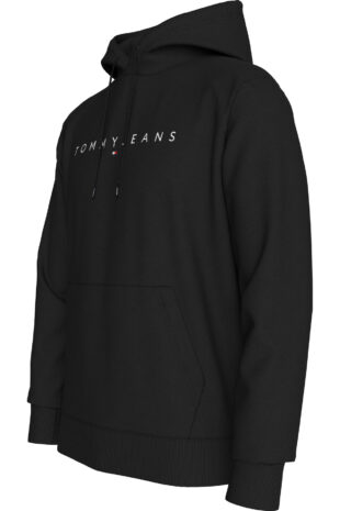 سویشرت سیاه آستین استاندارد مردانه تامی هیلفیگر | DM0DM17985BDS