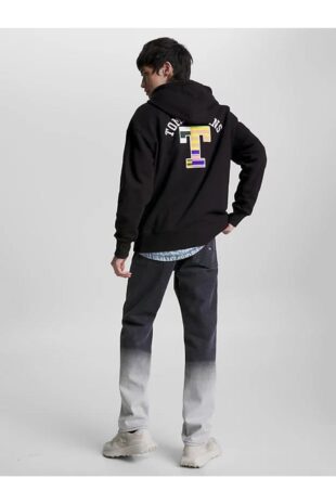 سویشرت سیاه مردانه تامی هیلفیگر | DM0DM16809BDS