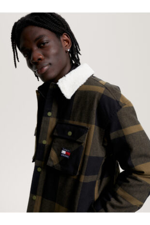 پیراهن سبز مردانه تامی هیلفیگر | DM0DM17250MR1