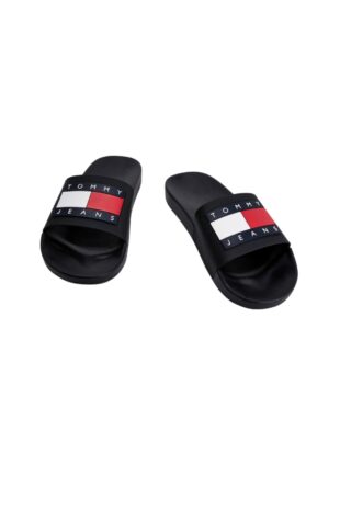 دمپایی سیاه مردانه تامی هیلفیگر | EM0EM01191BDSSiyah