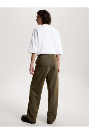 شلوار ورزشی سبز فاق نرمال مردانه تامی هیلفیگر | DM0DM17779MR1