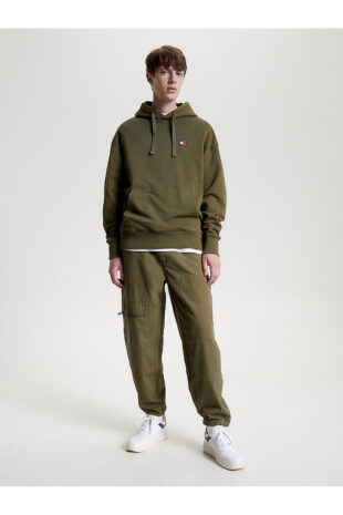 سویشرت سبز آستین بلند مردانه تامی هیلفیگر | DM0DM16369 MR1