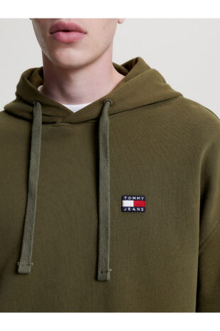 سویشرت سبز آستین بلند مردانه تامی هیلفیگر | DM0DM16369 MR1