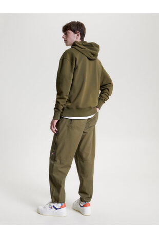 سویشرت سبز آستین بلند مردانه تامی هیلفیگر | DM0DM16369 MR1