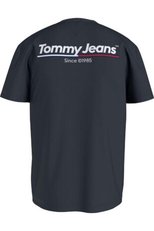 تی شرت لاجورد فاق نرمال مردانه تامی هیلفیگر | DM0DM18590C1G