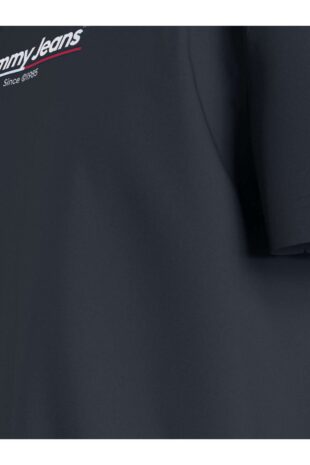 تی شرت لاجورد فاق نرمال مردانه تامی هیلفیگر | DM0DM18590C1G