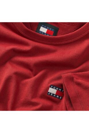 تی شرت قرمز مردانه تامی هیلفیگر | DM0DM17995XMO