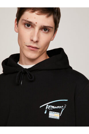 سویشرت سیاه مردانه تامی هیلفیگر | DM0DM18457BDS