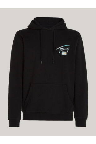 سویشرت سیاه مردانه تامی هیلفیگر | DM0DM18457BDS