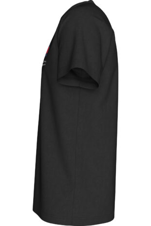 تی شرت سیاه فاق نرمال مردانه تامی هیلفیگر | DM0DM18862BDS