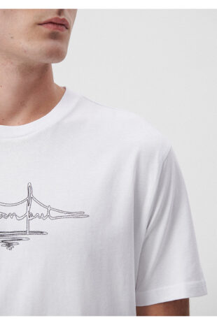 تی شرت صورتی فاق نرمال آستین استاندارد مردانه ماوی | 611881