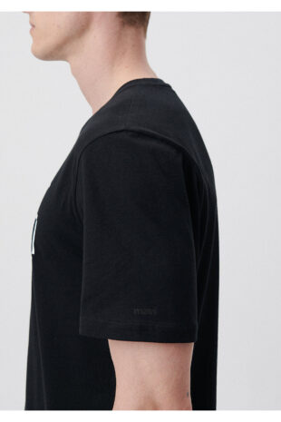 تی شرت خاکستری فاق نرمال آستین استاندارد مردانه ماوی | 611789