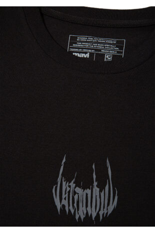 تی شرت خاکستری فاق نرمال آستین استاندارد مردانه ماوی | 611865