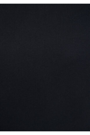 تی شرت سیاه فاق نرمال آستین استاندارد مردانه ماوی | 610251