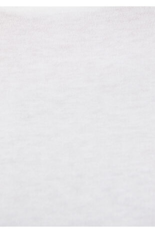 تی شرت سفید فاق نرمال آستین استاندارد مردانه ماوی | 065574-620