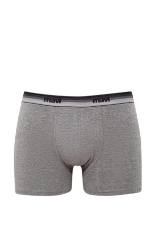 باکسر خاکستری فاق نرمال مردانه ماوی | 910620