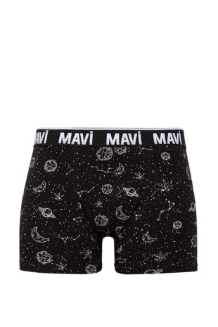 باکسر خاکستری فاق نرمال مردانه ماوی | 911219