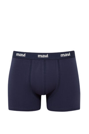 باکسر سیاه فاق نرمال مردانه ماوی | 910616