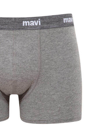 باکسر سیاه فاق نرمال مردانه ماوی | 910618