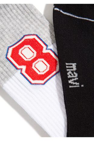 جوراب صورتی مردانه ماوی | 911350