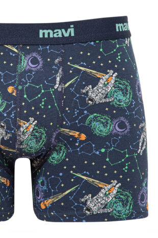 باکسر لاجورد فاق نرمال مردانه ماوی | 910741