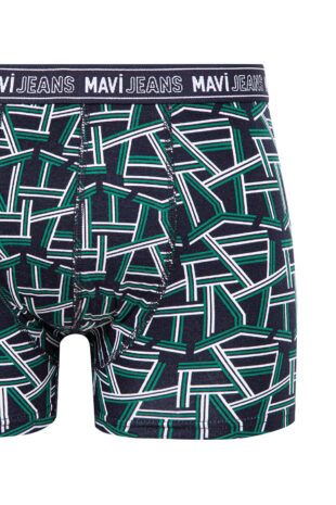 باکسر رنگارنگ فاق نرمال مردانه ماوی | 911065