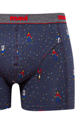 باکسر سفید فاق نرمال مردانه ماوی | 091711-28417