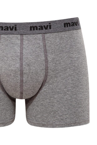 باکسر خاکستری فاق نرمال مردانه ماوی | 091699-28386