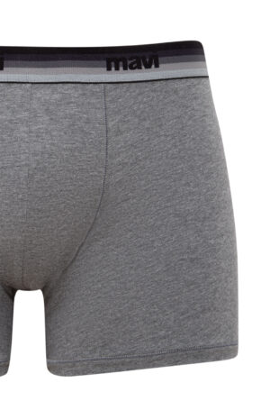 باکسر خاکستری فاق نرمال مردانه ماوی | 092647-35059