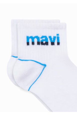 جوراب سفید مردانه ماوی | 092523-620