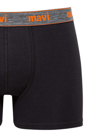 باکسر سیاه فاق نرمال مردانه ماوی | 91596