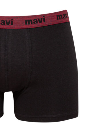 باکسر سیاه فاق نرمال مردانه ماوی | 91699